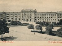 Kraljevska Realna gimnazija, Trg Khuena Hedervaryja (današnji Muzej Mimara, Rooseveltov trg), 1904. godina